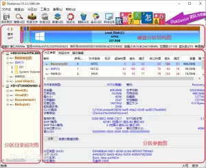 DiskGenius(数据恢复 / 分区管理 / 备份还原)